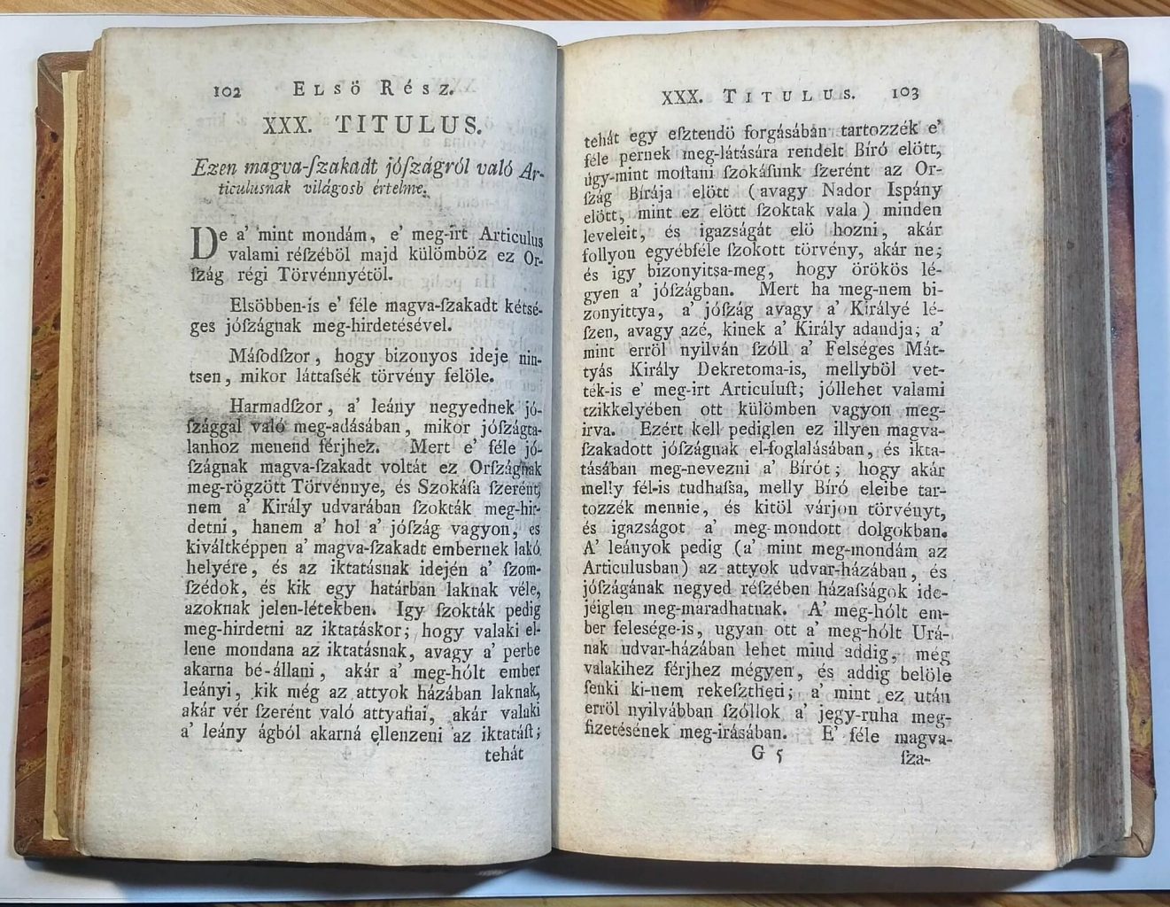 TRIPARTITUM 1514 – (oldalak 102-201)