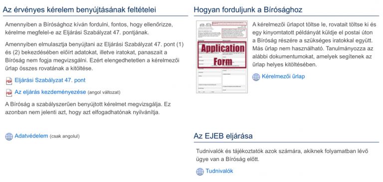 Európai Emberi Jogi Bíróság